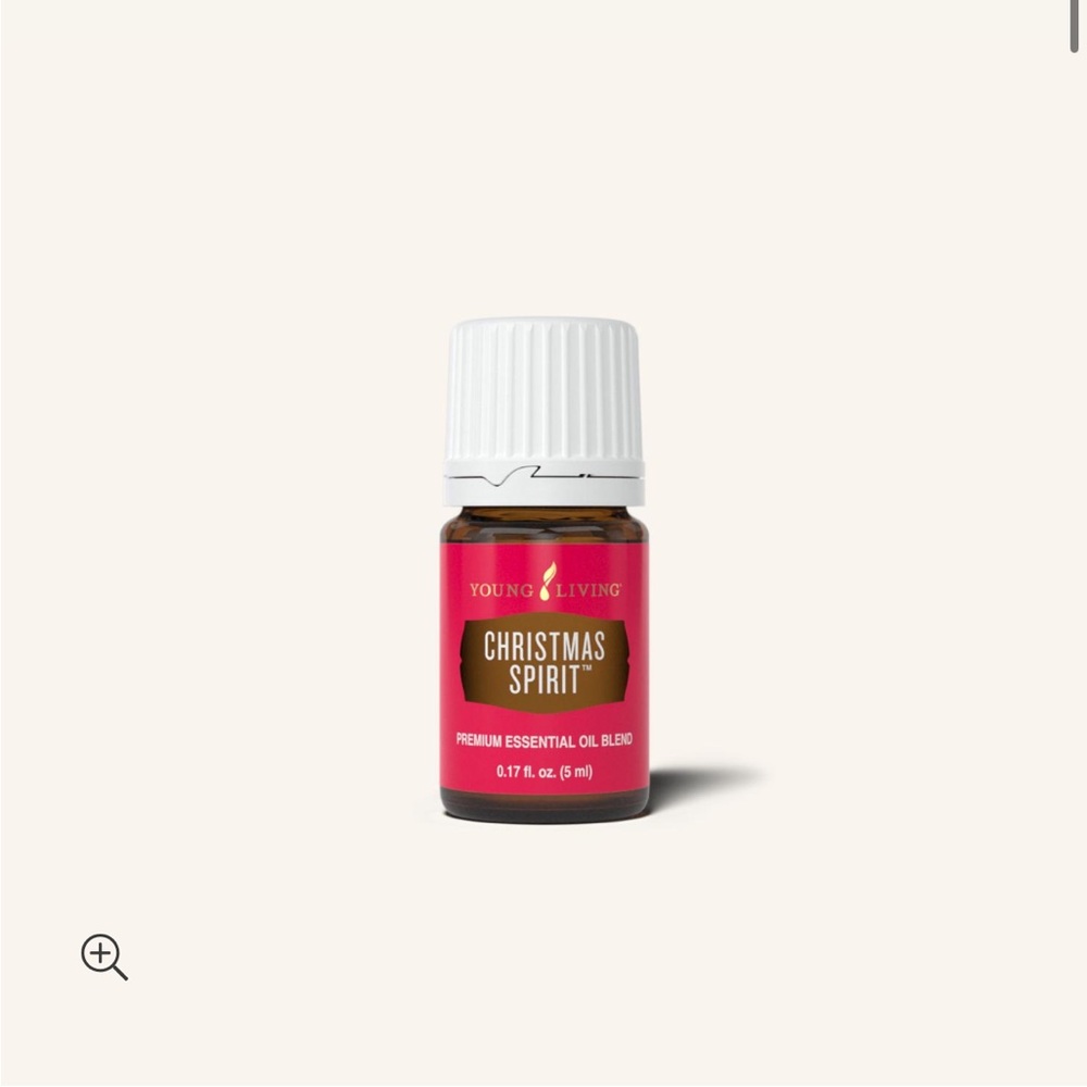Young Living Christmas Spirit Essential Oil in Red and White